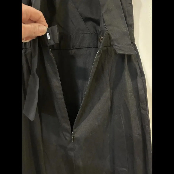 NWT Making The Cut Black Mermaid Dress XS Romantic Ruffle Flounce Runway Fashion - Picture 11 of 15